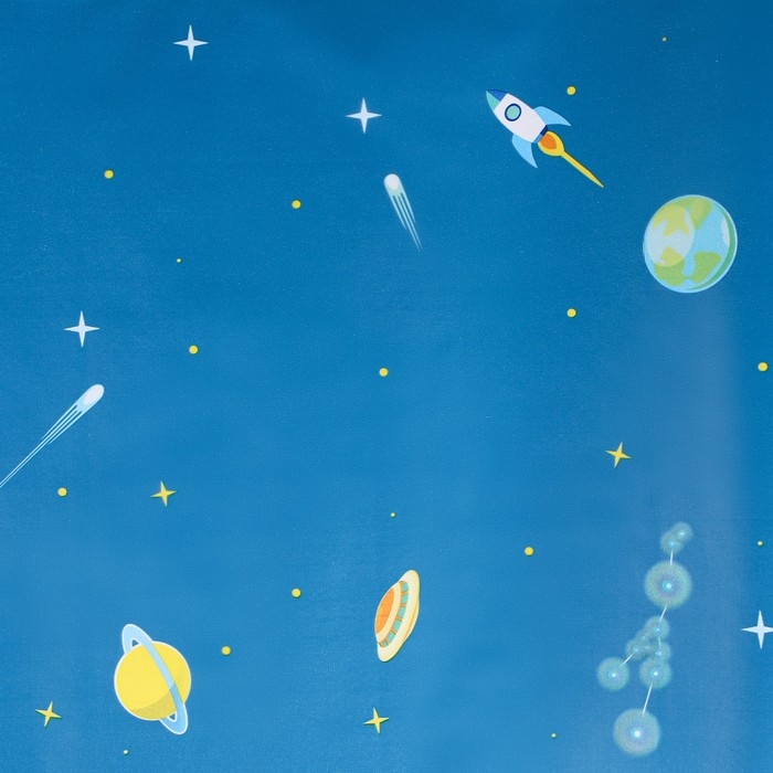 Пленка самоклеящаяся "Космос" 10м*45см