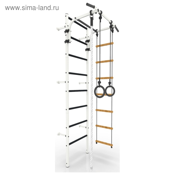 Детский спортивный комплекс «Атлет-2», цвет белый/чёрный Детский спортивный комплекс «Атлет-2», цвет белый/чёрный