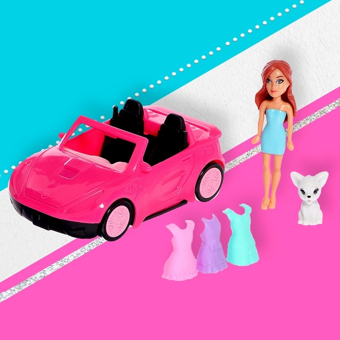 Кукла малышка &laquo;Модница&raquo;, с набором аксессуаров, МИКС