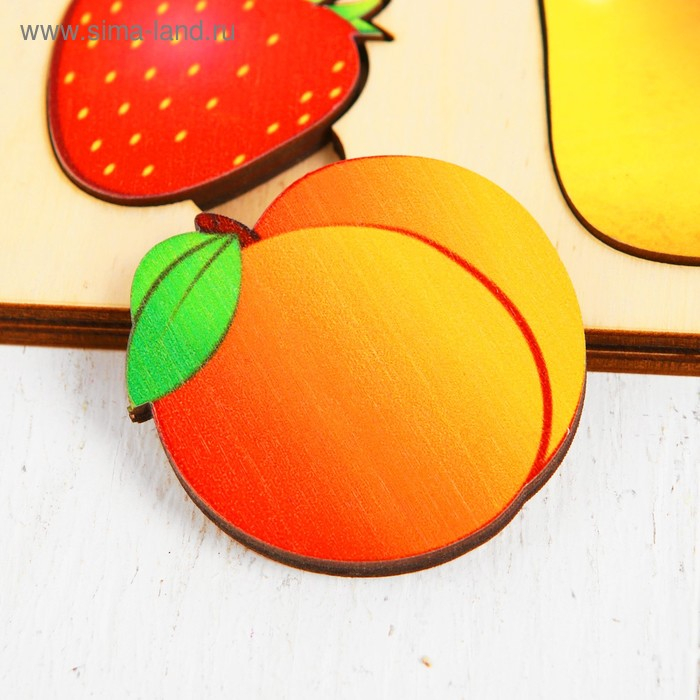 Развивающая доска &laquo;Большие фрукты&raquo;