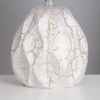 Лампа настольная "Иветт" 1х40Вт Е14 белый 20х20х30см Лампа настольная "Иветт" 1х40Вт Е14 белый 20х20х30см