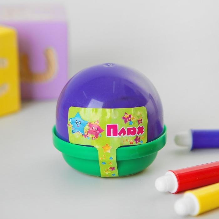 Слайм &laquo;Плюх&raquo; фиолетовый, капсула, 40 г