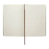 Ежедневник недатированный A5, 96л, лин, держатель для телефона/планшета/ручки, Черный