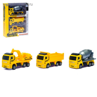 Набор инерицонных машин &laquo;Стройка&raquo;, 3 шт.