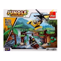 Конструктор Джунгли &laquo;Погоня в джунглях&raquo;, 262 деталей