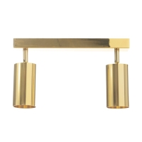 Спот "Этнес" 2хGU10 золото 29,5х6,5х16,5 см Спот "Этнес" 2хGU10 золото 29,5х6,5х16,5 см