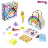 Набор для опытов «Радужная сумка», принцесса Набор для опытов «Радужная сумка», принцесса