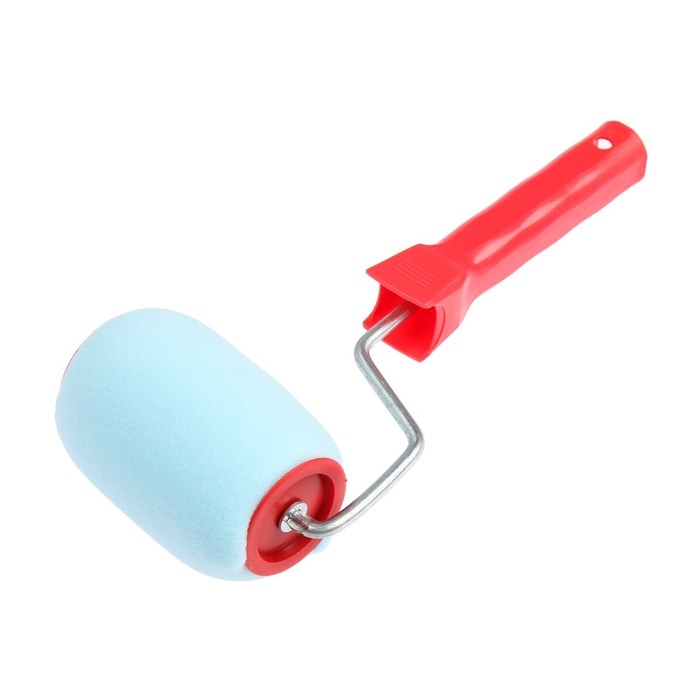 Валик ЛОМ, поролон, 100 мм, рукоятка d=6 мм, D=50 мм Валик ЛОМ, поролон, 100 мм, рукоятка d=6 мм, D=50 мм