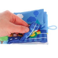 Книжка-шуршалка &laquo;Транспорт&raquo; 12х12 см, Крошка Я