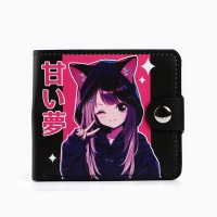 Кошелёк-книжка «Аниме», 11х9.5х2 см Кошелёк-книжка «Аниме», 11х9.5х2 см