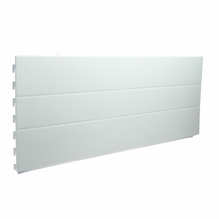 Панель для стеллажа угловая 90&times;2,5&times;35 см, цвет белый
