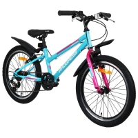 Велосипед 20" PROGRESS Ingrid Low RUS, цвет бирюзовый, р. 10.5"