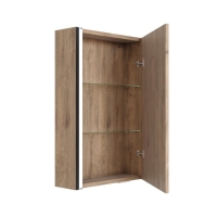 Шкаф-зеркало Spectrum Верди 50, 49,6х15,1х70 см, с подсветкой