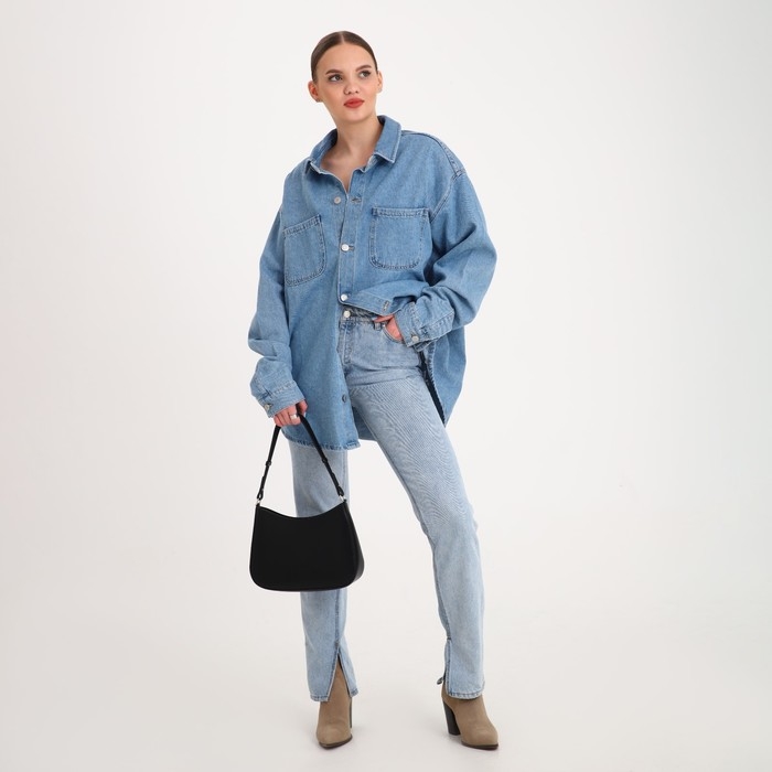 Сумка женская TEXTURA, средний размер, цвет чёрный Сумка женская TEXTURA, средний размер, цвет чёрный