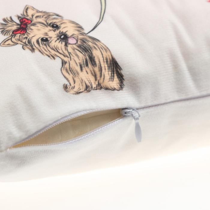 Наволочка декоративная Этель Девичьи истории&raquo;Shopping&raquo; 40х40 см, велюр