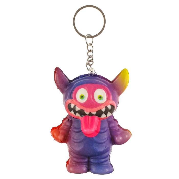 Мялка-сквиш &laquo;Монстрик&raquo;, на брелоке, цвет МИКС