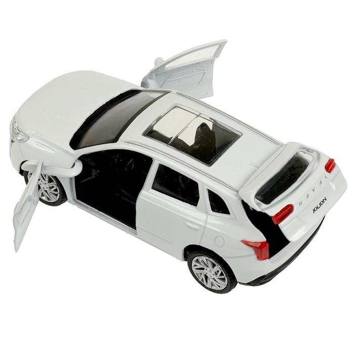 Машинка металлическая Haval jolion, открываются двери, багажник, инерция, 12 см, белый Машинка металлическая Haval jolion, открываются двери, багажник, инерция, 12 см, белый