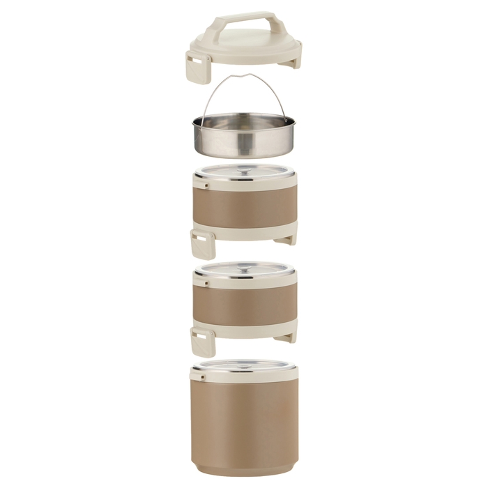 Термос для еды 3.6 л, сохраняет тепло до 8 ч, коричневый Термос для еды 3.6 л, сохраняет тепло до 8 ч, коричневый