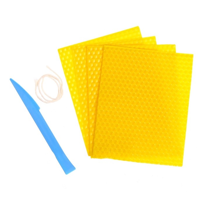 Свеча своими руками. Свечи из вощины &laquo;Гармония&raquo;, набор для творчества