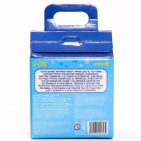 Набор для ванны «Дельфин», мочалка с игрушкой, 2 тактильных мячика, Крошка Я Набор для ванны «Дельфин», мочалка с игрушкой, 2 тактильных мячика, Крошка Я