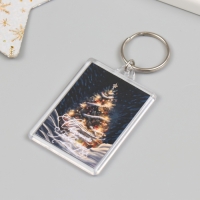 Новогодний брелок "Зима" 56х45 мм 5187910 Новогодний брелок "Зима" 56х45 мм 5187910