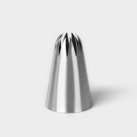 Насадка кондитерская KONFINETTA &laquo;Закрытая звезда&raquo;, d=3 см, выход 0,9 см,нержавеющая сталь