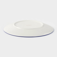 Тарелка керамическая Доляна &laquo;Бодом&raquo;, d=22 см, цвет синий