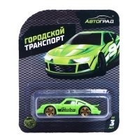 Машина металлическая, масштаб 1:64, цвет МИКС, на блистере