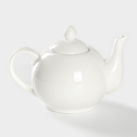 Чайник фарфоровый заварочный Magistro &laquo;Бланш&raquo;, 500 мл, цвет белый