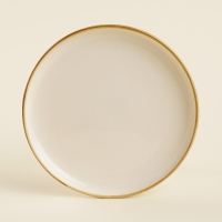 Набор тарелок фарфоровых SL Home &laquo;Леггеро&raquo;, d=20,3 см, цвет бежевый