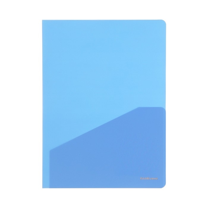 Папка-уголок А4, 180 мкм, ErichKrause "Matt Pastel Bloom", с 2 карманами, непрозрачная, с тиснением "песок", микс