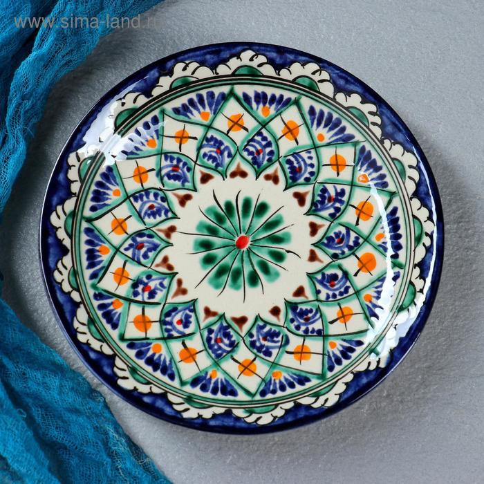 Набор чайный 9 предметов Риштанская Керамика (Чайник 0,8л,пиалы- 0,2) Набор чайный 9 предметов Риштанская Керамика (Чайник 0,8л,пиалы- 0,2)