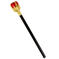 Карнавальный набор &laquo;Важный король&raquo;: плащ, корона на липучках, жезл