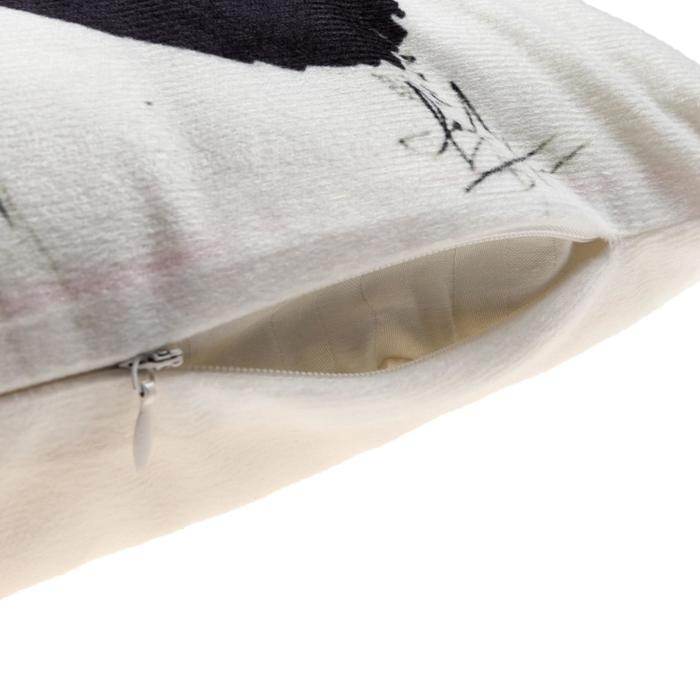 Наволочка декоративная Этель &laquo;Пандочки&raquo; 40 х 40 см, велюр