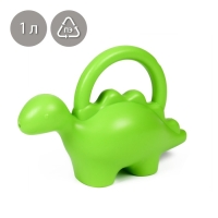 Лейка детская, 1 л, без рассеивателя, зелёный, «Дракончик», Greengo Лейка детская, 1 л, без рассеивателя, зелёный, «Дракончик», Greengo