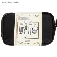 Дорожный набор для обуви «Идеальный мужчина»: щётка 2шт, губка, лопатка Дорожный набор для обуви «Идеальный мужчина»: щётка 2шт, губка, лопатка