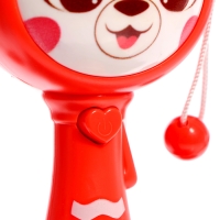 Музыкальная игрушка &laquo;Оленёнок&raquo;, русская озвучка, световые эффекты, прорезыватель, цвет красный