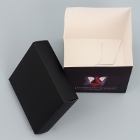 Коробка подарочная складная, упаковка, &laquo;Настоящему мужчине&raquo;, 15 х 15 х 15 см