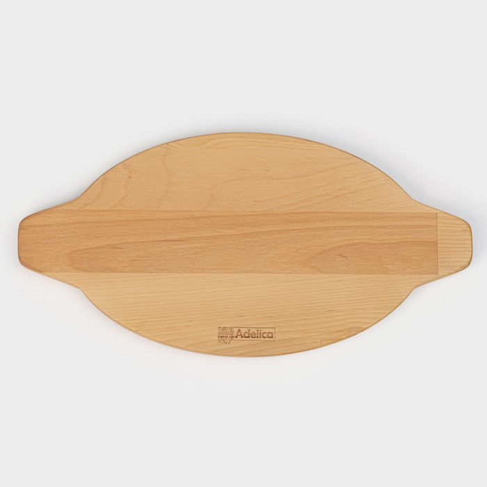 Блюдо для подачи Adelica «Хачапури по-аджарски», 30×15×1,7 см, массив берёзы Блюдо для подачи Adelica «Хачапури по-аджарски», 30×15×1,7 см, массив берёзы