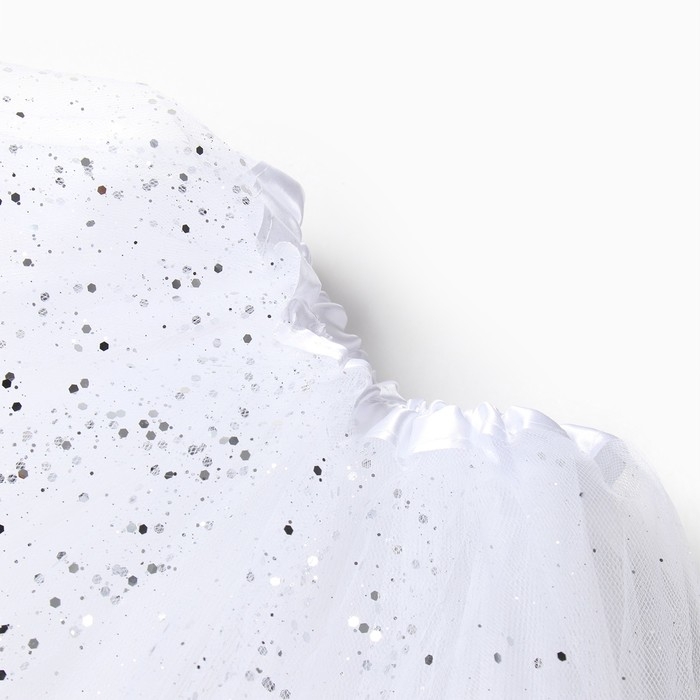 Юбка детская KAFTAN Юбка детская KAFTAN "Сияние" белый, длина 30 см