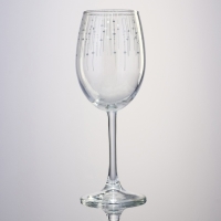 Бокал для вина «Серебряный дождь », 360 мл Бокал для вина «Серебряный дождь », 360 мл