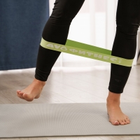 Набор фитнес-резинок ONLYTOP &laquo;Авокадо&raquo;: нагрузка 10, 14, 22 кг, 3 шт., 30х5 см