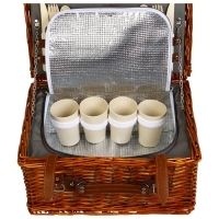 Корзина-холодильник для пикника Maclay на 4 персоны