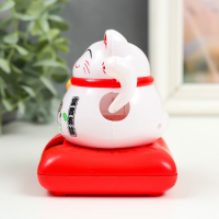 Маятник пластик от солнечной батареи "Кот Манэки-нэко с веером" 8,5х7х7 см Маятник пластик от солнечной батареи "Кот Манэки-нэко с веером" 8,5х7х7 см