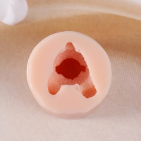 Молд силиконовый "Мишка руки у ушей" (издел. 4х3,5х4,5см) Молд силиконовый "Мишка руки у ушей" (издел. 4х3,5х4,5см)