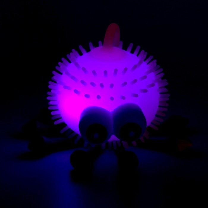 Ёжка &laquo;Чудик&raquo; световая, цвета МИКС