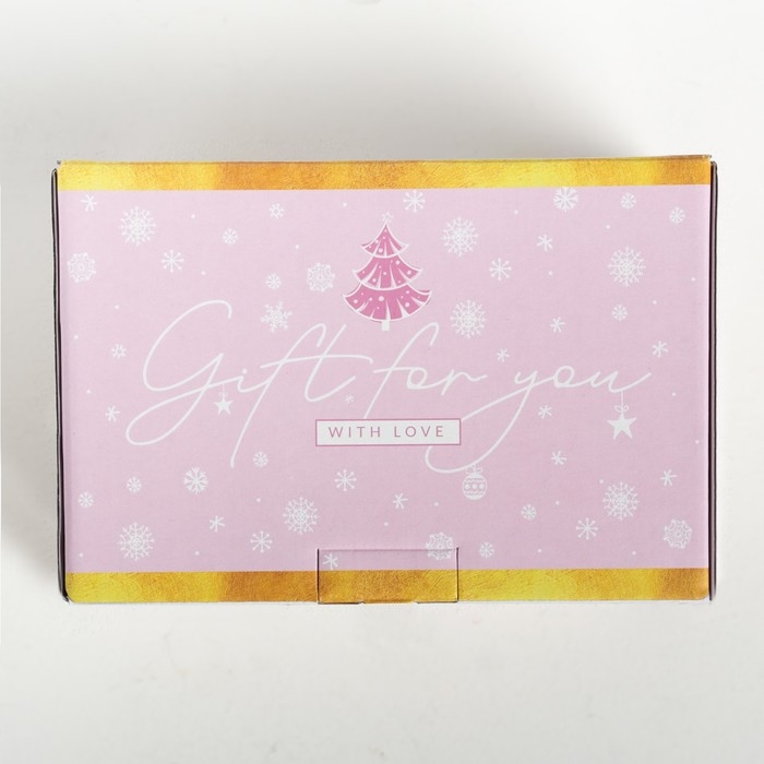 Коробка подарочная новогодняя складная &laquo;Пусть зима приносит радость&raquo;, 22 х 15 х 10 см, Новый год