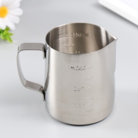 Стакан мерный для свечеварения нержавеющая сталь 350 мл 8х8,7 см Стакан мерный для свечеварения нержавеющая сталь 350 мл 8х8,7 см