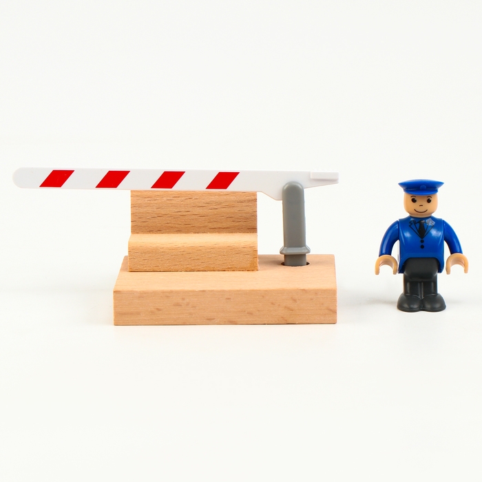 Детский шлагбаум «Дорожная полиция» совместим с Ж/Д набором «Транспорт» 7,5 × 6 × 4 см Детский шлагбаум «Дорожная полиция» совместим с Ж/Д набором «Транспорт» 7,5 × 6 × 4 см