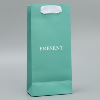 Пакет подарочный ламинированный, упаковка, &laquo;Подарок&raquo;, 10 х 22 х 6 см